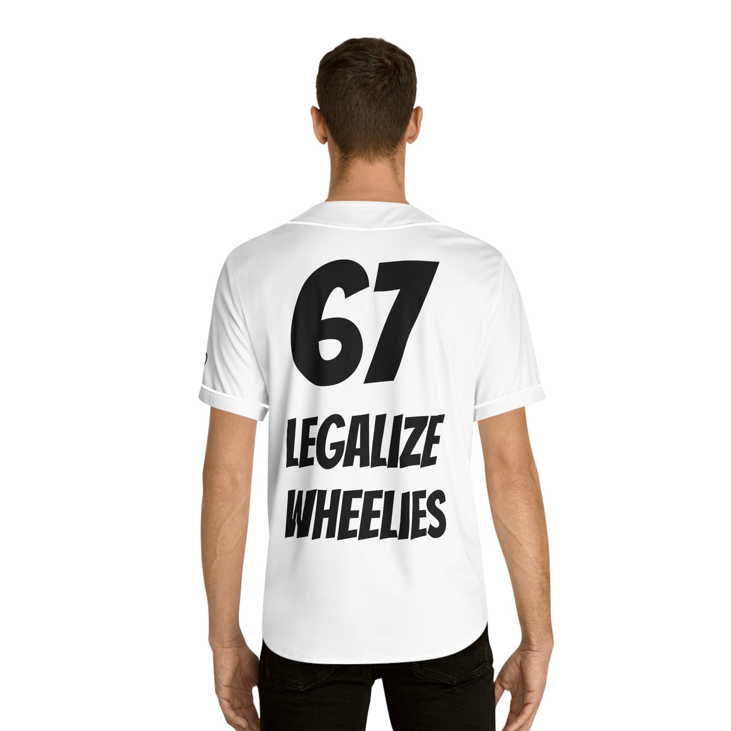 Baseball Jersey - "67 Legalize Wheelies"