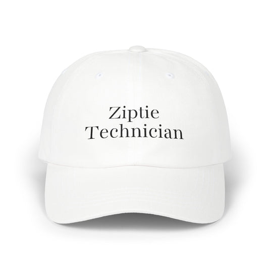 ZipTie Technician Dad Cap — Embroidered Hat